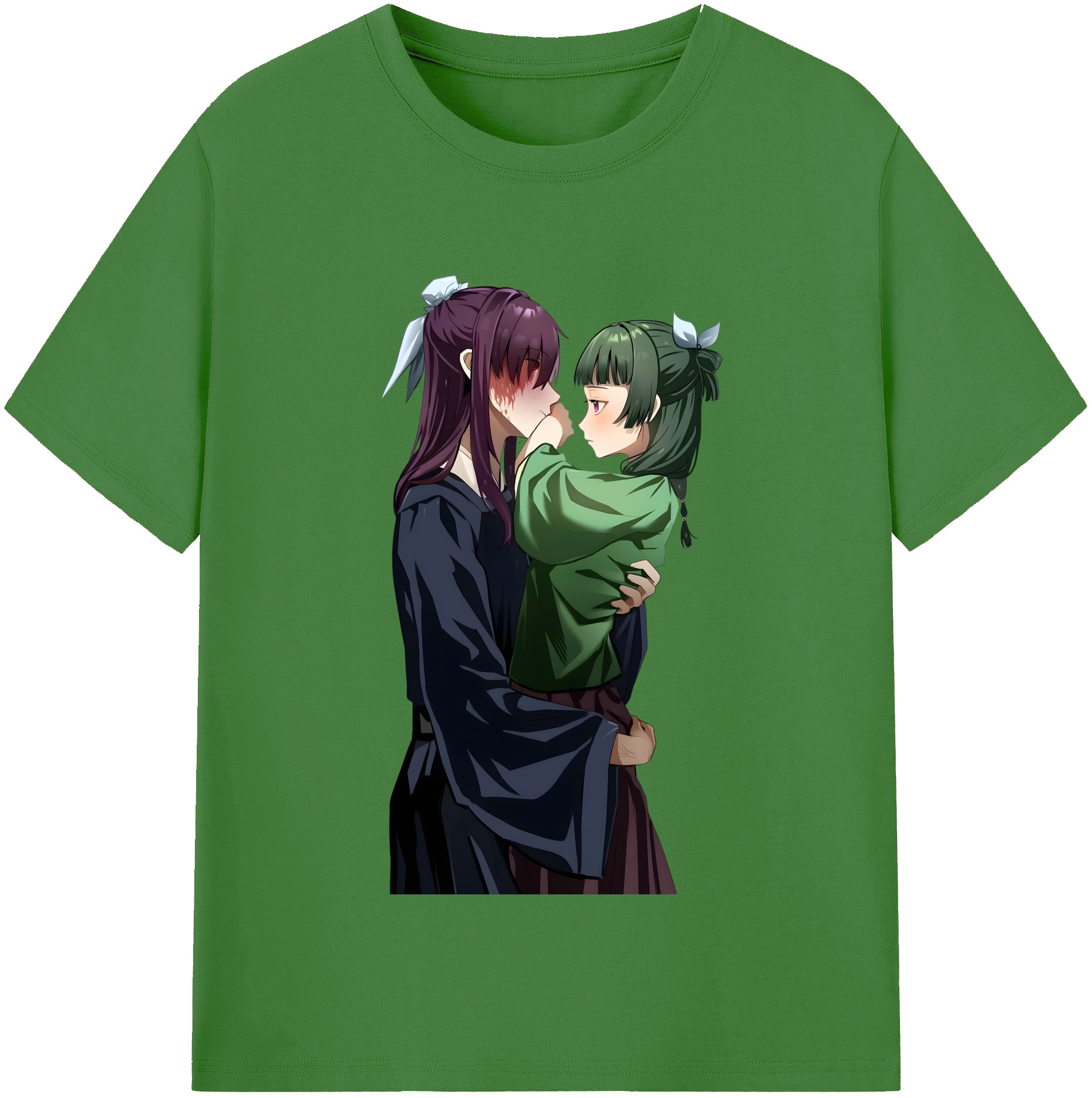 （画像用） 薬屋のひとりごと The Apothecary Diaries レディースカジュアルプリントTシャツ（綿100％）